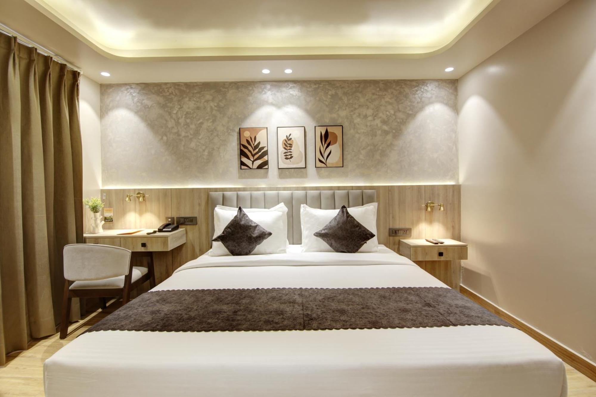 Saltstayz Premier - Near Golf Course Road & Sector 57 Gurgáon Kültér fotó